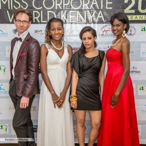 Miss Corporate Kenya red carpet moment