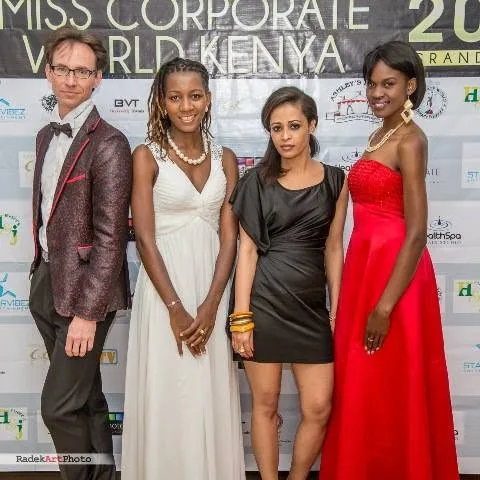 Miss Corporate Kenya red carpet moment